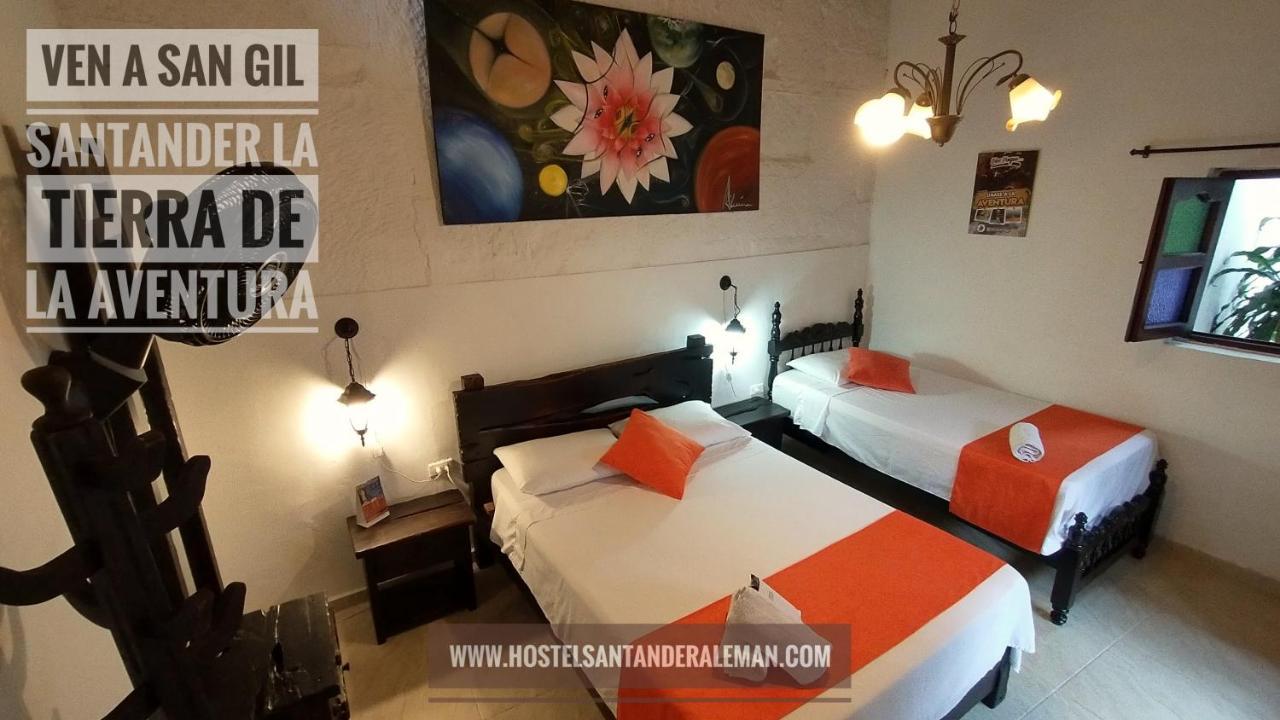 Santander Aleman Hostel San Gil Exterior foto